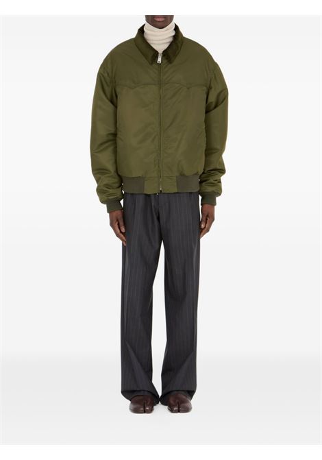 giacca kaban uomo verde scuro MAISON MARGIELA | S67AM0106 M35662728